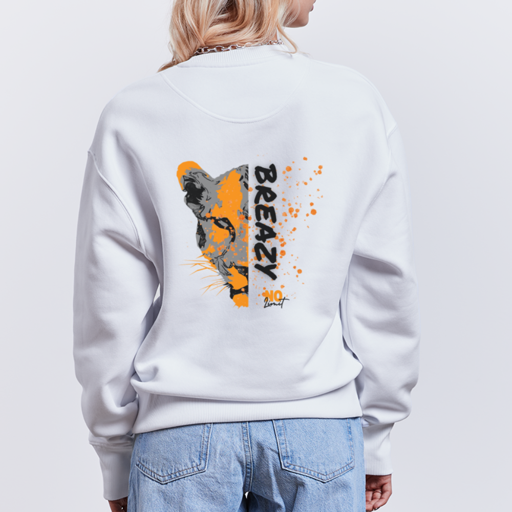 Unisex tiger sweatshirt - white