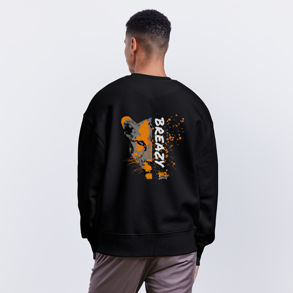 Unisex tiger sweatshirt - black