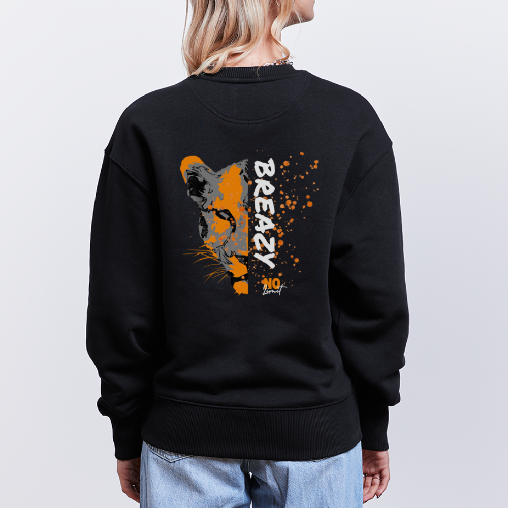 Unisex tiger sweatshirt - black