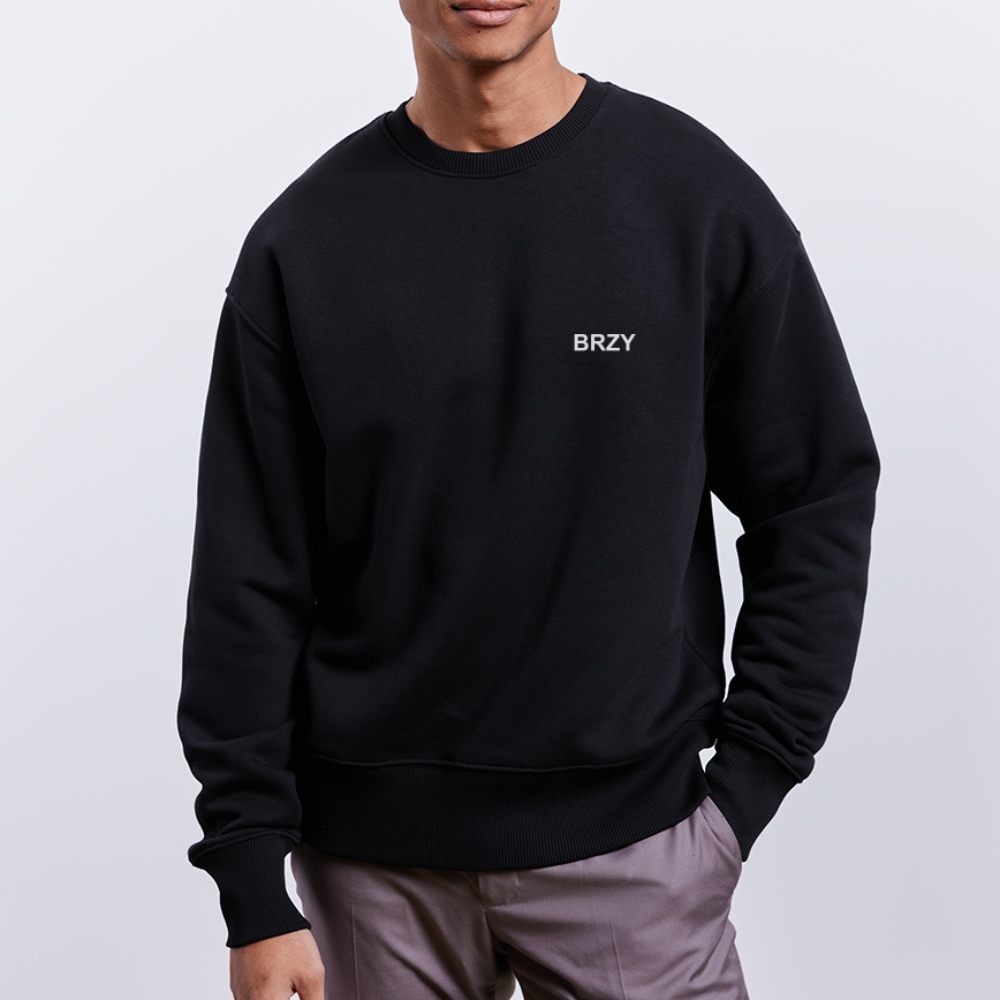 Unisex Oversize Basketball Sweatshirt - black