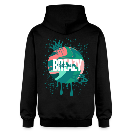 Men's Graffiti Hoodie - black